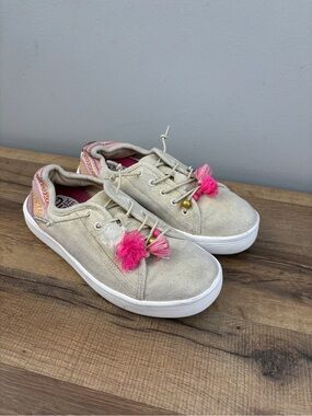 Hey Dude Cody Boho Mix Slip On Casual Shoes Natural Multi Women’s